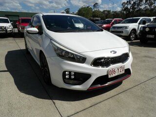 2014 Kia Pro_ceed JD MY14 GT White 6 Speed Manual Hatchback.