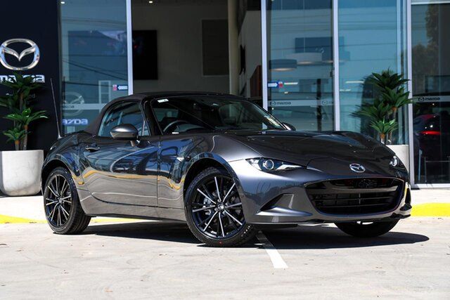 New Mazda MX-5 ND G20 GT SKYACTIV-Drive Kirrawee, 2026 Mazda MX-5 ND G20 GT SKYACTIV-Drive Machine Grey 6 Speed Sports Automatic Roadster