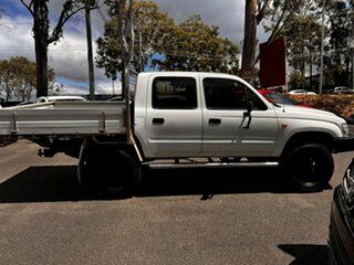 2002 Toyota Hilux KZN165R MY02 White 5 Speed Manual Utility