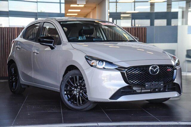 New Mazda 2 DJ2HAA G15 SKYACTIV-Drive Evolve Osborne Park, 2026 Mazda 2 DJ2HAA G15 SKYACTIV-Drive Evolve Platinum Quartz 6 Speed Sports Automatic Hatchback