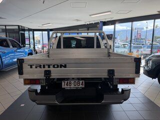 2025 Mitsubishi Triton MV MY25 GLS Double Cab 4x4 White 6 Speed Sports Automatic Cab Chassis