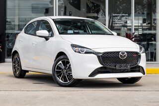 2026 Mazda 2 DJ2HAA G15 SKYACTIV-Drive GT Snowflake White Pearl 6 Speed Sports Automatic Hatchback.