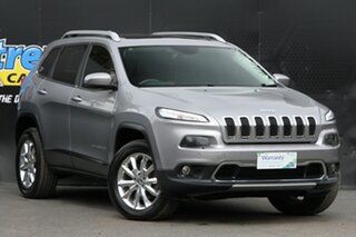 2014 Jeep Cherokee KL Limited Grey 9 Speed Sports Automatic Wagon.