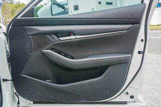 2026 Mazda 3 BP2H7A G20 SKYACTIV-Drive Pure Snowflake White Pearl 6 Speed Sports Automatic Hatchback
