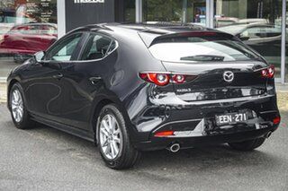 2026 Mazda 3 BP2H7A G20 SKYACTIV-Drive Pure Jet Black 6 Speed Sports Automatic Hatchback.