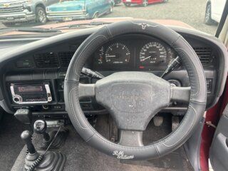1992 Toyota Landcruiser GXL (4x4) Burgundy 5 Speed Manual 4x4 Wagon