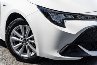 2025 Toyota Corolla ZWE219R Ascent Sport E-CVT Hybrid White 1 Speed Constant Variable Hatchback