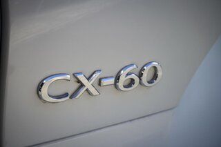 2025 Mazda CX-60 KH0HD G25 Skyactiv-Drive RWD Pure Rhodium White 8 Speed