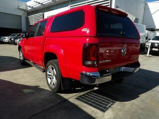 2018 Volkswagen Amarok 2H MY18 TDI550 4MOTION Perm Highline Red 8 Speed Automatic Utility