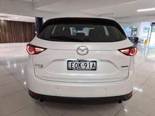 2021 Mazda CX-5 KF4WLA Akera SKYACTIV-Drive i-ACTIV AWD White 6 Speed Sports Automatic Wagon