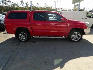2018 Volkswagen Amarok 2H MY18 TDI550 4MOTION Perm Highline Red 8 Speed Automatic Utility