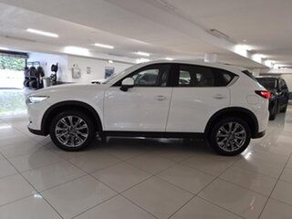 2021 Mazda CX-5 KF4WLA Akera SKYACTIV-Drive i-ACTIV AWD White 6 Speed Sports Automatic Wagon