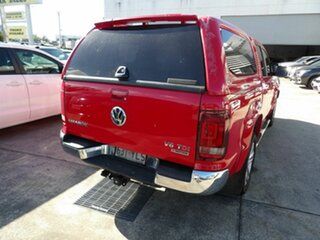 2018 Volkswagen Amarok 2H MY18 TDI550 4MOTION Perm Highline Red 8 Speed Automatic Utility