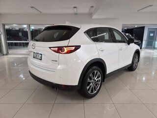 2021 Mazda CX-5 KF4WLA Akera SKYACTIV-Drive i-ACTIV AWD White 6 Speed Sports Automatic Wagon