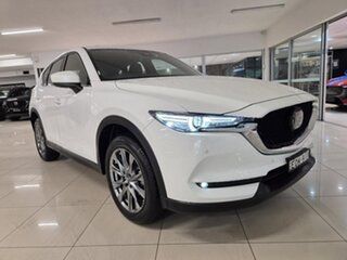 2021 Mazda CX-5 KF4WLA Akera SKYACTIV-Drive i-ACTIV AWD White 6 Speed Sports Automatic Wagon