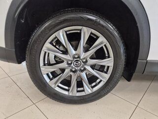 2021 Mazda CX-5 KF4WLA Akera SKYACTIV-Drive i-ACTIV AWD White 6 Speed Sports Automatic Wagon
