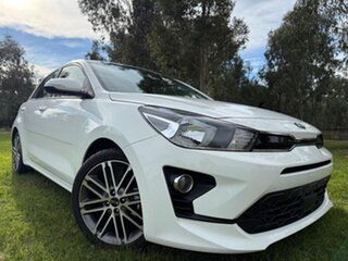 2021 Kia Rio YB MY21 Sport White 6 Speed Automatic Hatchback.
