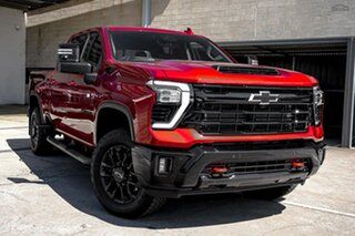 2025 Chevrolet Silverado HD T1 MY25 LTZ Premium Pickup Crew Cab W/Tech Pack Radiant Red 10 Speed.
