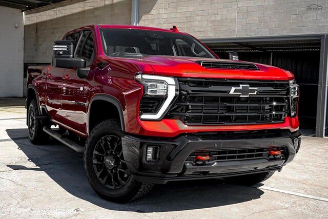 New Chevrolet Silverado HD T1 MY25 LTZ Premium Pickup Crew Cab W/Tech Pack Aspley, 2025 Chevrolet Silverado HD T1 MY25 LTZ Premium Pickup Crew Cab W/Tech Pack Radiant Red 10 Speed