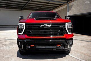 2025 Chevrolet Silverado HD T1 MY25 LTZ Premium Pickup Crew Cab W/Tech Pack Radiant Red 10 Speed.