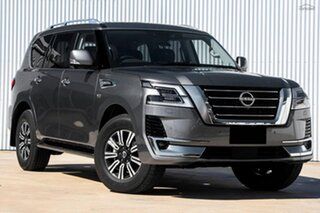 2026 Nissan Patrol Y62 MY26 TI-L Gun Metallic 7 Speed Sports Automatic Wagon.