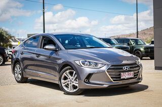 2018 Hyundai Elantra AD MY18 Elite Grey 6 Speed Sports Automatic Sedan.