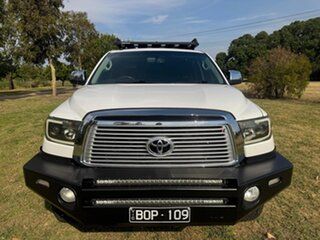 2012 Toyota Tundra (No Series) Platinum Limited White Automatic Utility