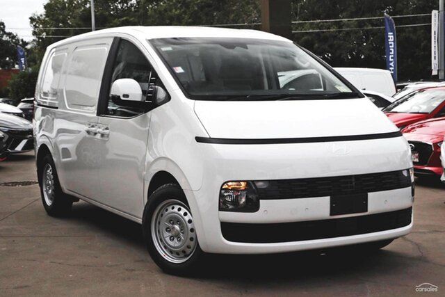 New Hyundai Staria-Load US4.V4 MY27 Aspley, 2026 Hyundai Staria-Load US4.V4 MY27 Creamy White 6 Speed Sports Automatic Van