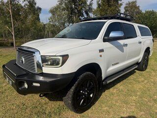 2012 Toyota Tundra (No Series) Platinum Limited White Automatic Utility