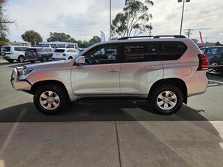 2018 Toyota Landcruiser Prado GDJ150R GXL Silver 6 Speed Sports Automatic Wagon