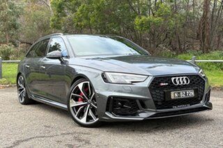 2018 Audi RS4 B9 8W MY19 Avant Quattro Daytona Grey 8 Speed Sports Automatic Wagon.