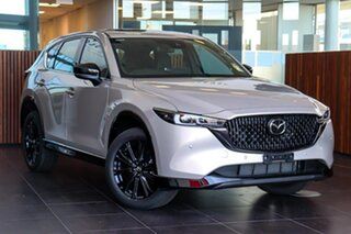 2025 Mazda CX-5 KF4WLA G35 SKYACTIV-Drive i-ACTIV AWD GT SP Platinum Quartz 6 Speed Sports Automatic.