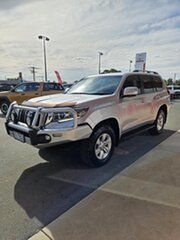 2018 Toyota Landcruiser Prado GDJ150R GXL Silver 6 Speed Sports Automatic Wagon.