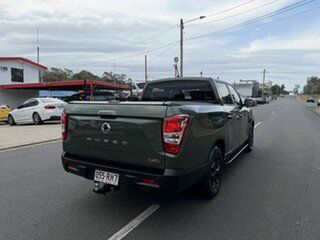 2023 Ssangyong Musso Q250 MY23 Ultimate Crew Cab XLV Green 6 Speed Sports Automatic Utility