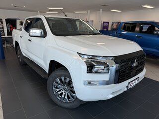 2025 Mitsubishi Triton MV MY25 GLS Pick-up Double Cab 4x4 White Diamond 6 Speed Sports Automatic.