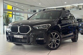 2020 BMW X1 F48 LCI sDrive 20I Black 7 Speed Auto Dual Clutch Wagon.