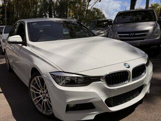 2013 BMW 3 Series F30 MY0813 328i M Sport Polar White 8 Speed Sports Automatic Sedan.
