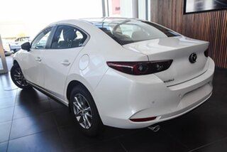 2026 Mazda 3 BP2S7A G20 SKYACTIV-Drive Pure Snowflake White Pearl 6 Speed Sports Automatic Sedan