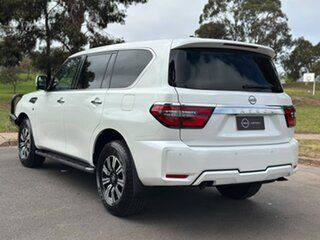 2026 Nissan Patrol Y62 MY26 TI Moonstone White 7 Speed Sports Automatic Wagon