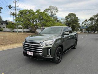 2023 Ssangyong Musso Q250 MY23 Ultimate Crew Cab XLV Green 6 Speed Sports Automatic Utility
