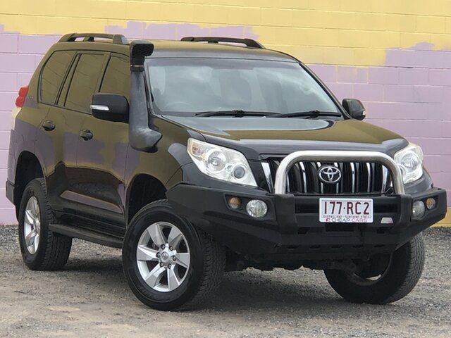 Used Toyota Landcruiser Prado KDJ150R GXL Currimundi, 2010 Toyota Landcruiser Prado KDJ150R GXL Black 5 Speed Sports Automatic Wagon