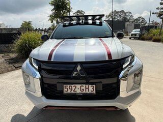 2022 Mitsubishi Triton MR MY23 GLS Double Cab White 6 Speed Sports Automatic Utility