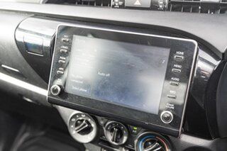 2020 Toyota Hilux GUN126R SR Double Cab White 6 Speed Sports Automatic Cab Chassis