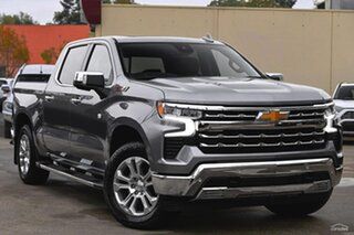 2025 Chevrolet Silverado T1 MY25 1500 LTZ Premium Pickup Crew Cab W/Tech Pack Sterling Grey 10 Speed.
