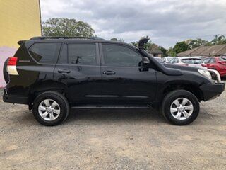 2010 Toyota Landcruiser Prado KDJ150R GXL Black 5 Speed Sports Automatic Wagon.