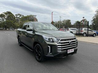 2023 Ssangyong Musso Q250 MY23 Ultimate Crew Cab XLV Green 6 Speed Sports Automatic Utility