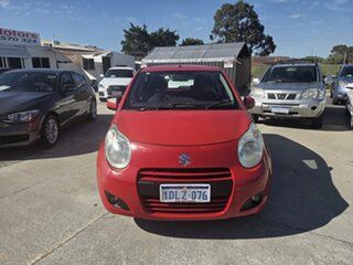2010 Suzuki Alto GF GL Red 5 Speed Manual Hatchback.