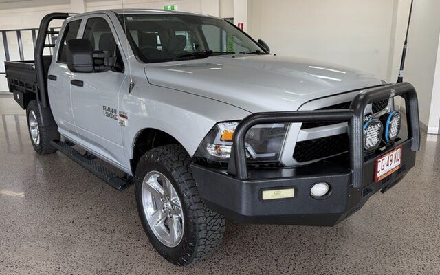Used Ram 1500 DS MY19 Express Quad Cab SWB Winnellie, 2018 Ram 1500 DS MY19 Express Quad Cab SWB Silver 8 Speed Automatic Utility