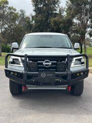 2026 Nissan Patrol Y62 MY26 TI Moonstone White 7 Speed Sports Automatic Wagon