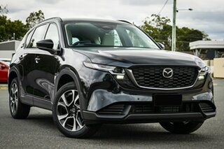 2026 Mazda CX-5 KM0HA0 G25 SKYACTIV-Drive i-ACTIV AWD Touring Jet Black 6 Speed Sports Automatic.